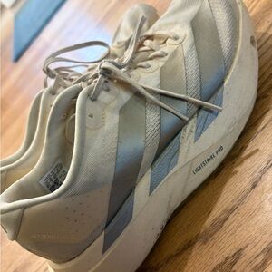 Adidas Women’s Adizero Evo SL Running Shoes - Cream/White